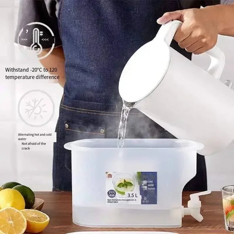 Jar Pitcher with Cold Tap