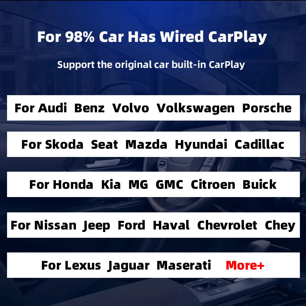 EKIY Mini Wireless CarPlay Connector
