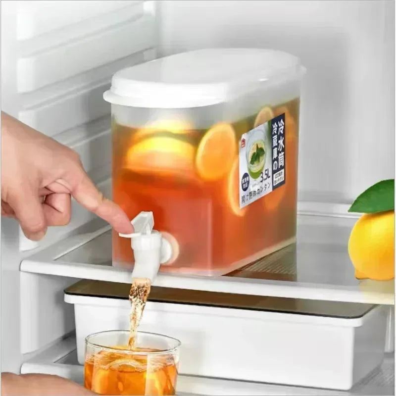 Jar Pitcher with Cold Tap