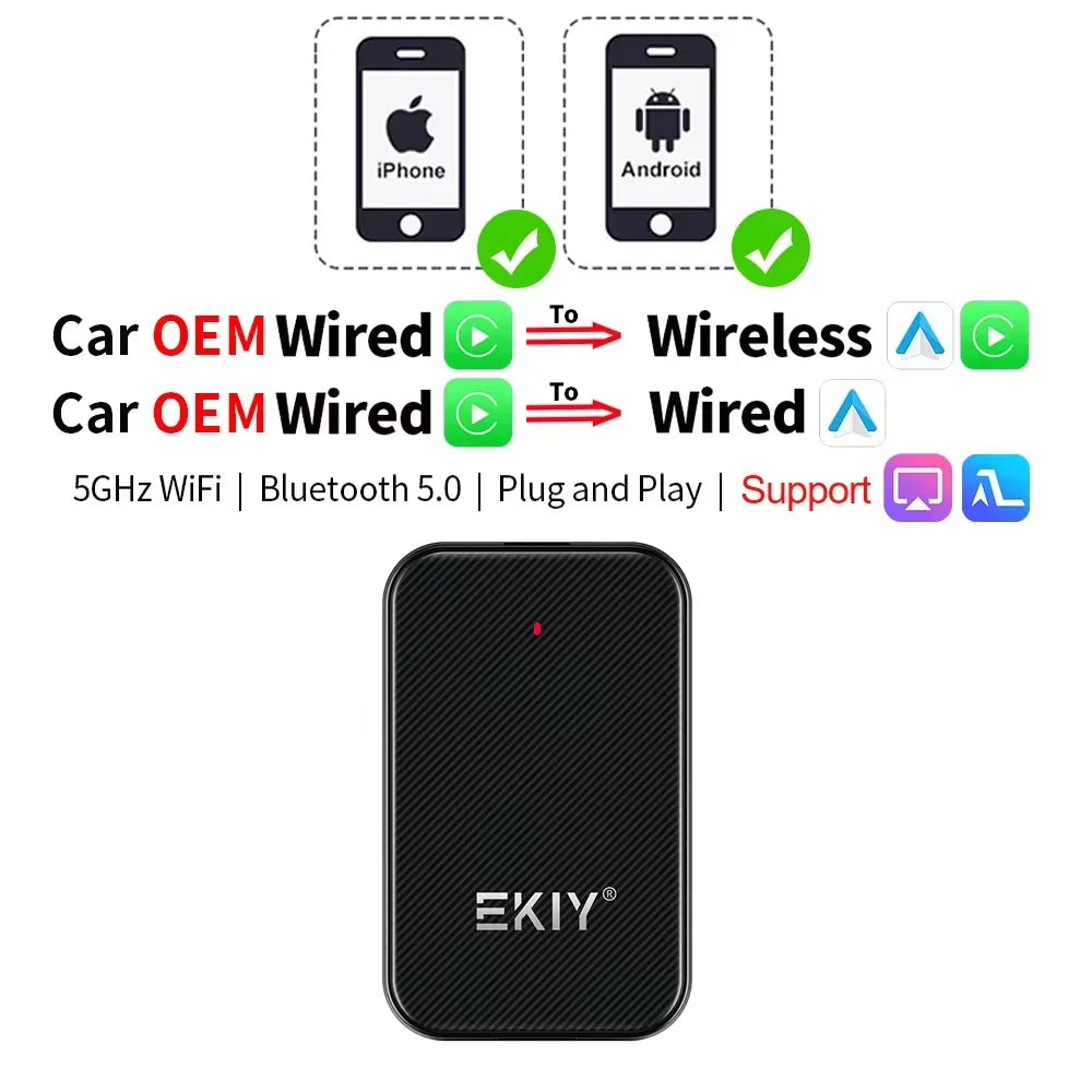 EKIY Mini Wireless CarPlay Connector