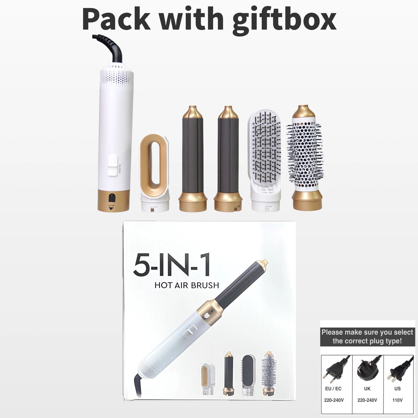4-in-1 Multi-Purpose Hair Styler