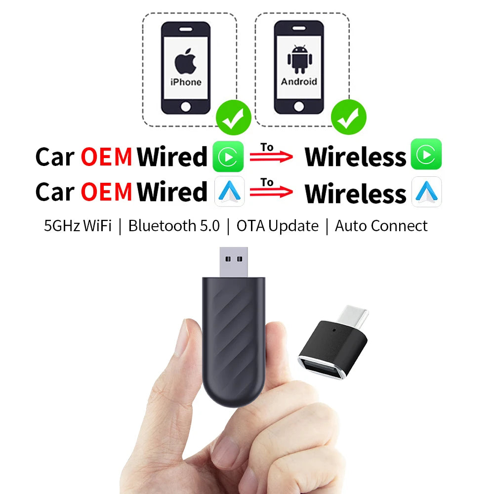 EKIY Mini Wireless CarPlay Connector